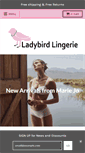 Mobile Screenshot of ladybirdlingerie.com